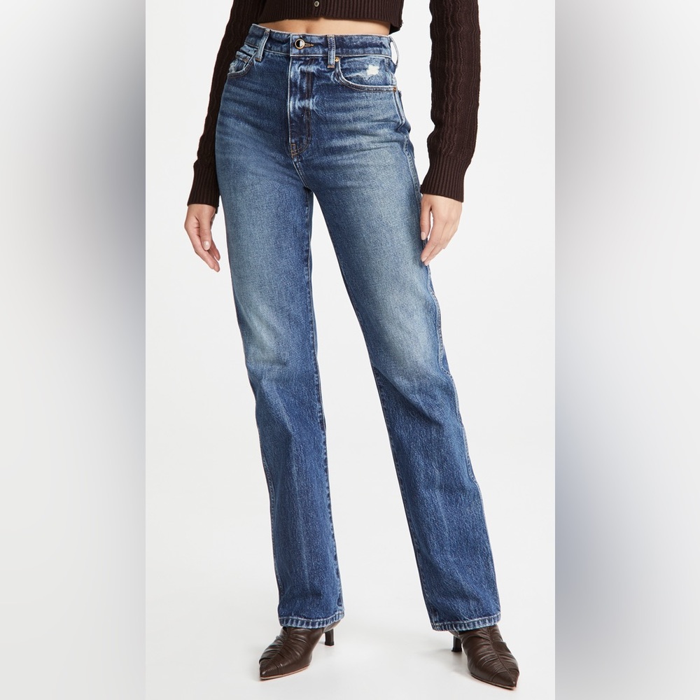 Khaite Danielle Jeans Lincoln